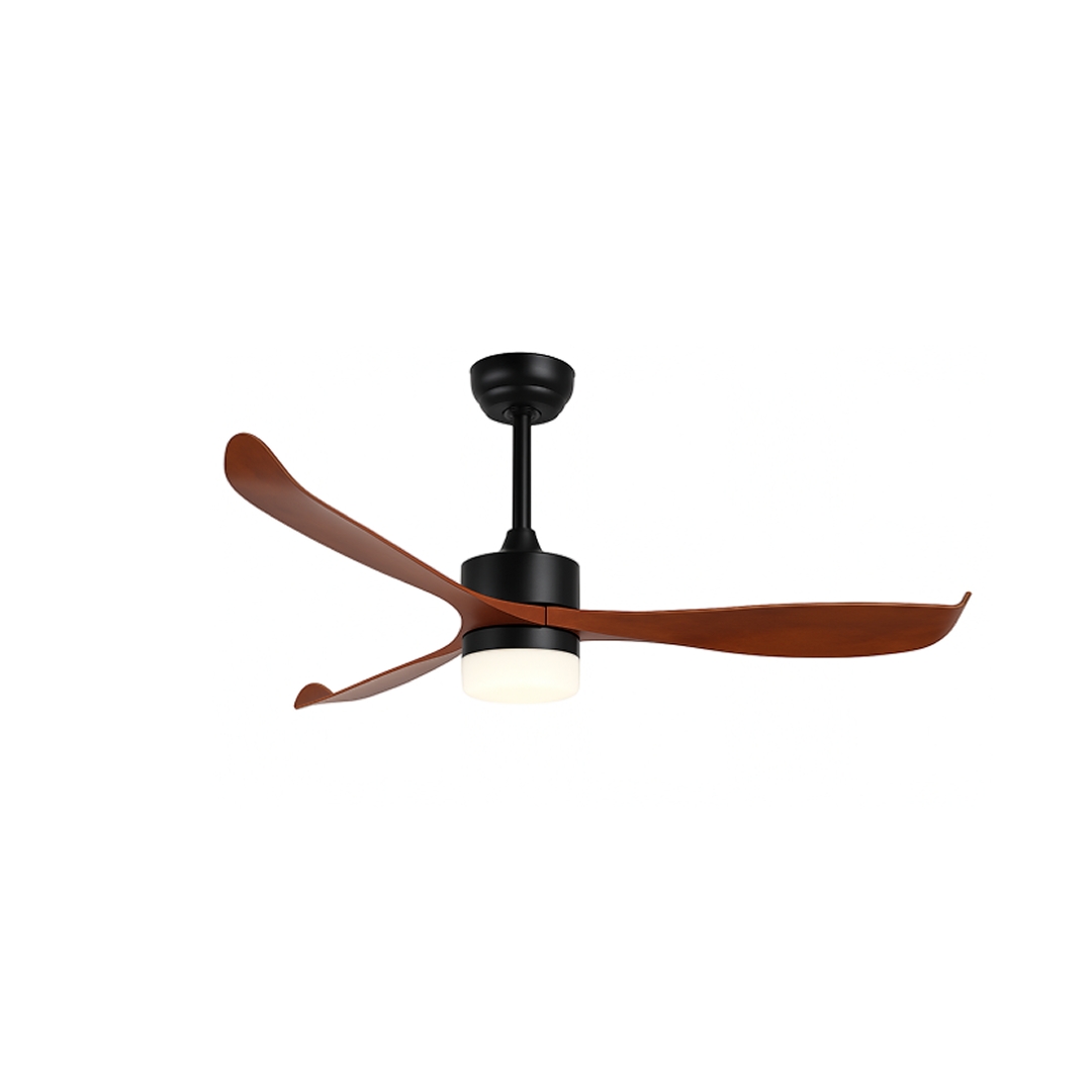 Ventilateur Félix 56'' - Noir & Bois