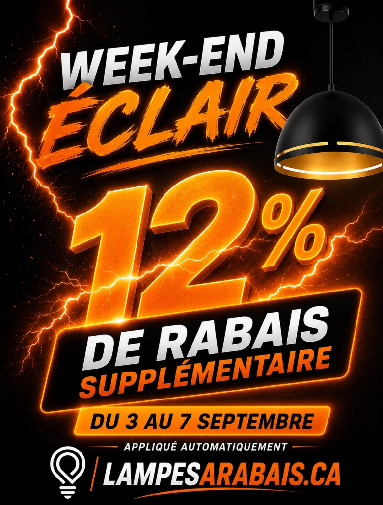 Visuel Promo Week end éclair Du 3 au 7 septembre Instagram 1080x1350